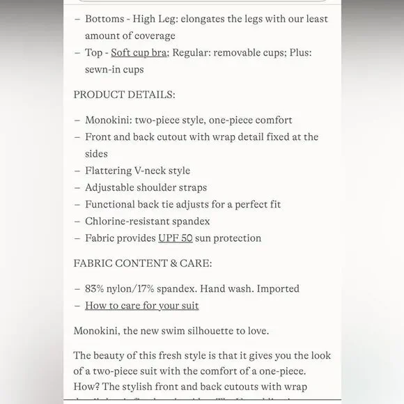 Land's End One piece monokini swimsuit adjustable egret burgundy scenic mix Var - Picture 7 of 7